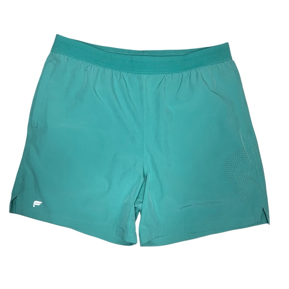 Fabletics The Fundamental Shorts 5” Green Size Large